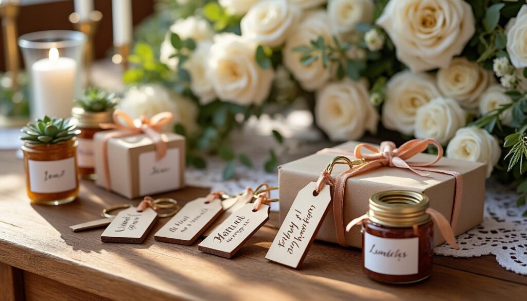 découvrez des idées et astuces incontournables pour offrir des cadeaux personnalisés à vos invités lors de votre mariage, afin de rendre ce moment inoubliable.