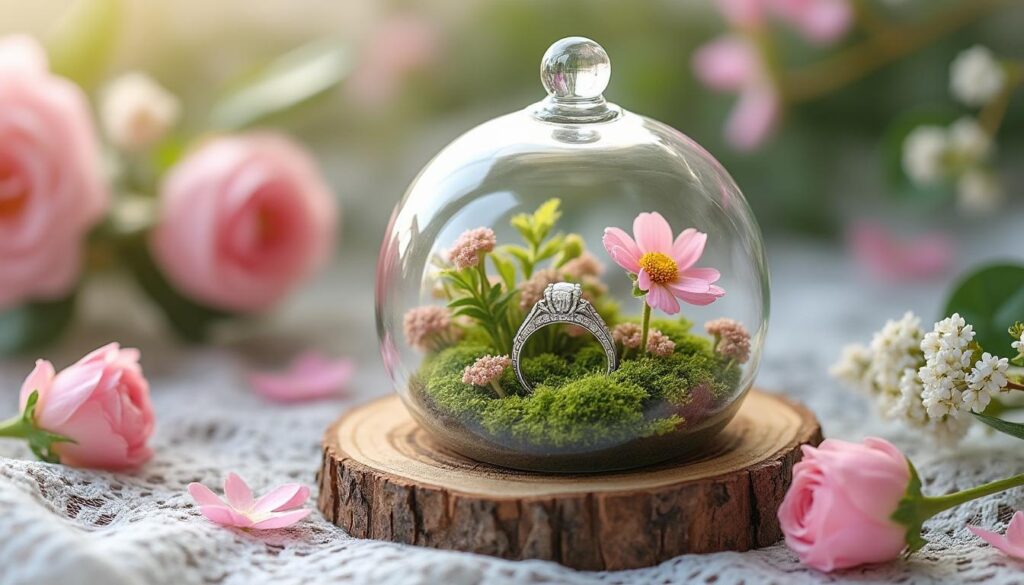 découvrez des idées créatives et originales de porte alliance pour rendre votre jour de mariage unique et inoubliable.