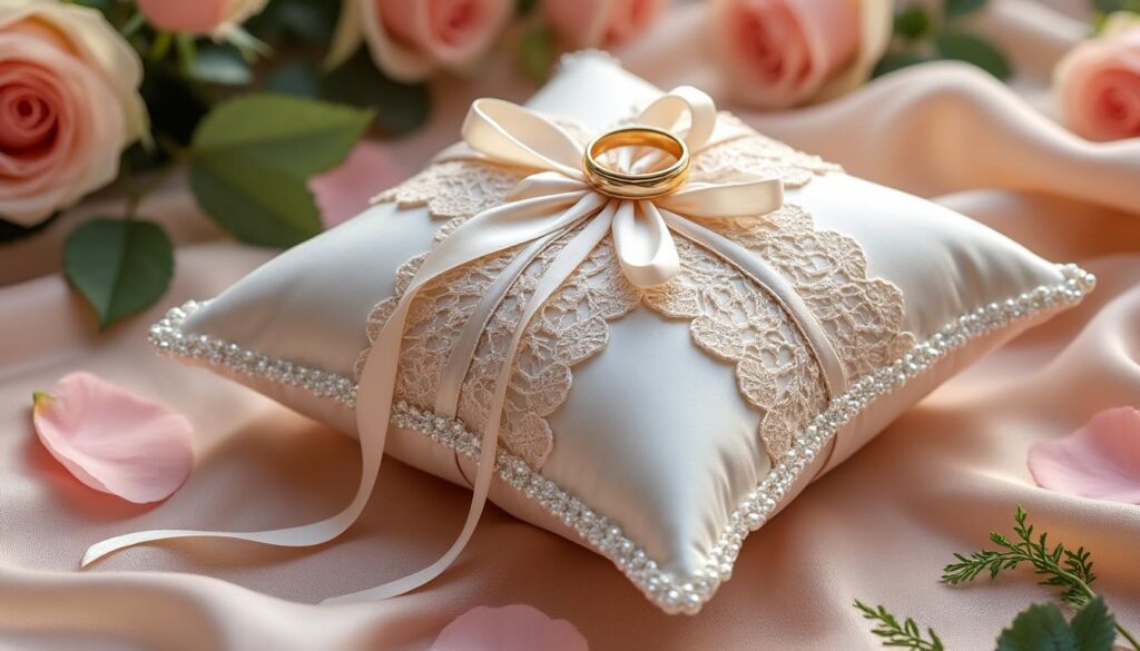 découvrez comment choisir le coussin alliance mariage parfait pour sublimer votre cérémonie et rendre ce jour inoubliable.