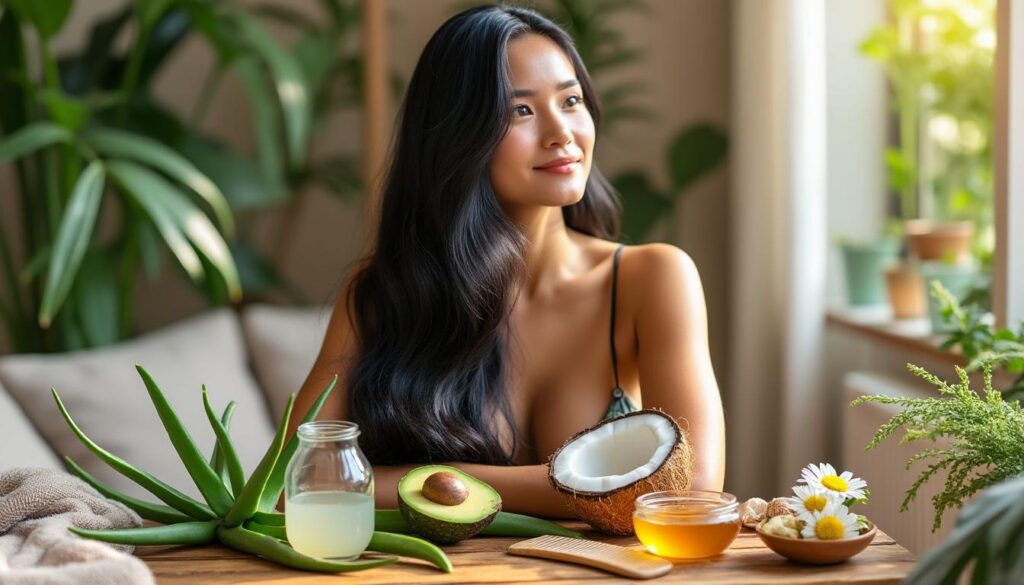 découvrez des astuces naturelles et simples pour prendre soin de vos cheveux à la maison et obtenir une chevelure saine et éclatante.