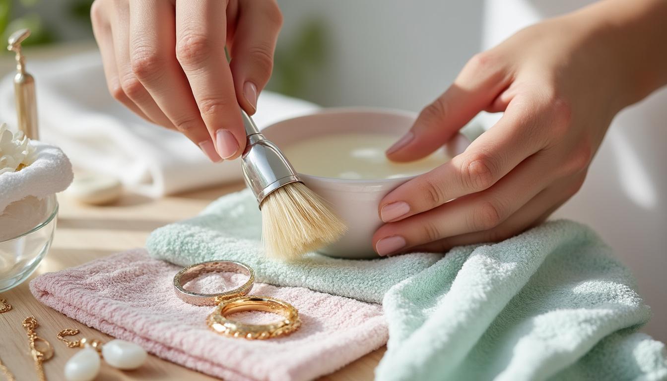 découvrez des méthodes simples et efficaces pour nettoyer vos bijoux à la maison et leur redonner tout leur éclat en quelques étapes faciles.