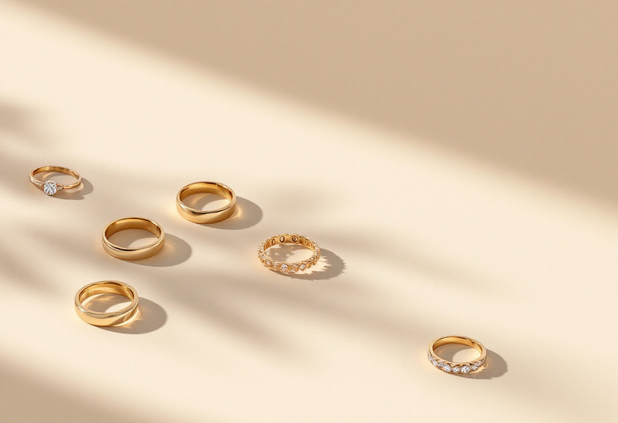 Alliances en or jaune, or blanc et or rose