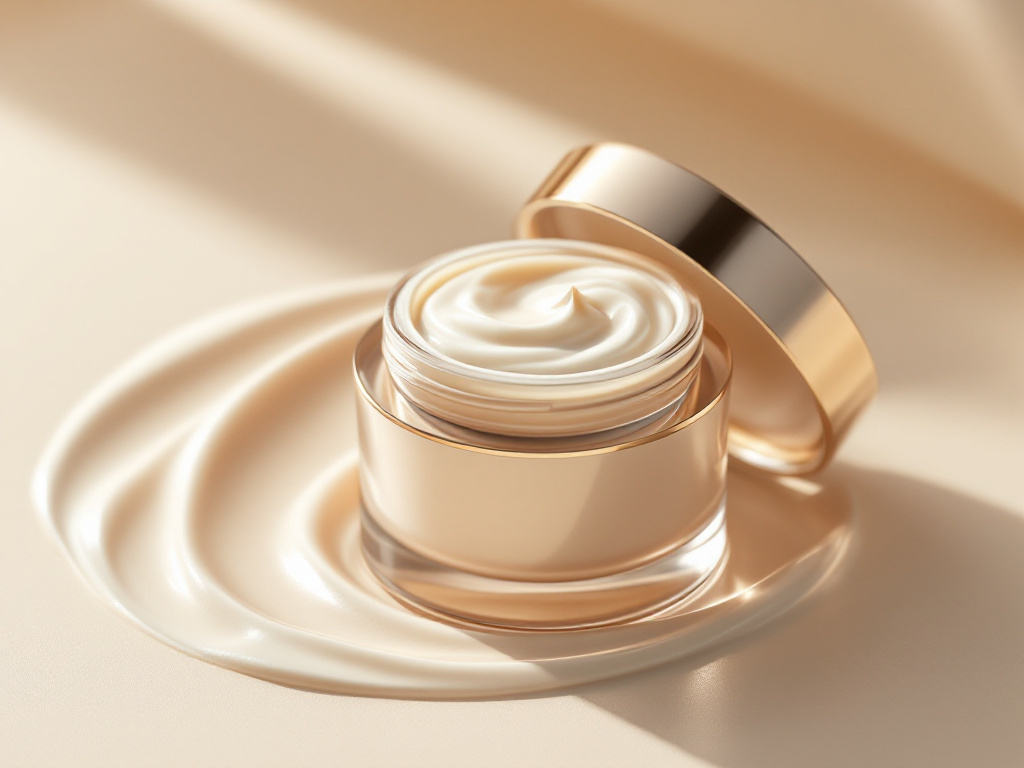 Pot de crème hydratante riche pour peau très sèche, texture onctueuse